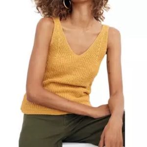 Madewell Monterey Knit Sweater Tank - XLarge